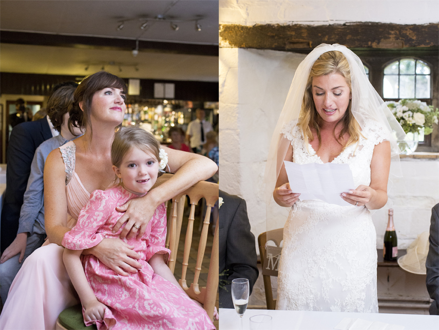 natural wedding photography Salmestone Grange Kent